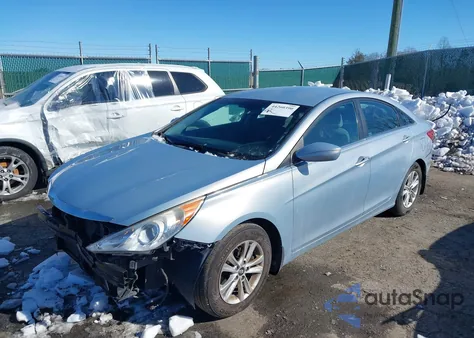 2013 Hyundai Sonata Gls из США, поврежденный, VIN 5NPEB4AC4DH587165